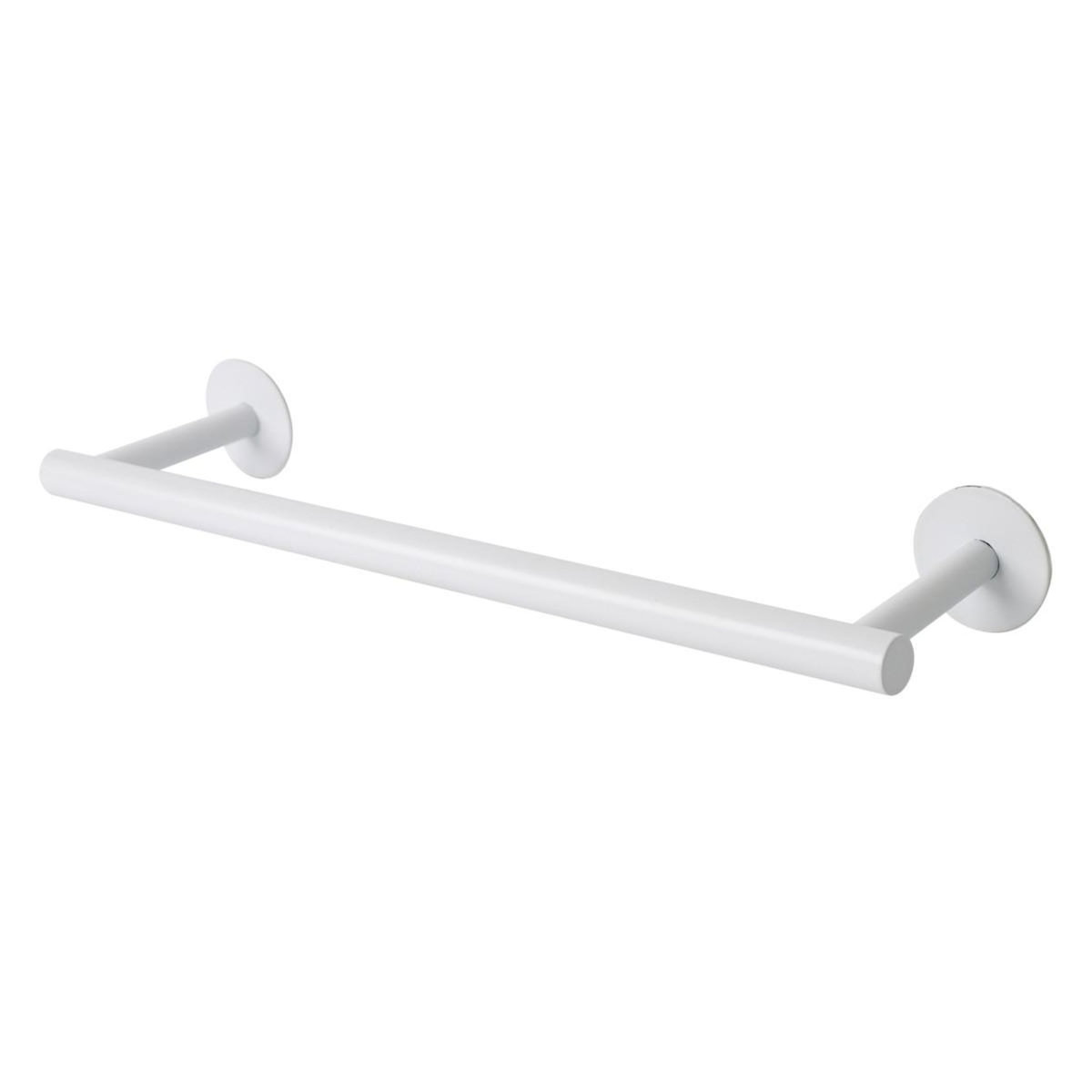 Paris Prix Porte Serviette Adhésif  Fixeo  40cm Blanc
