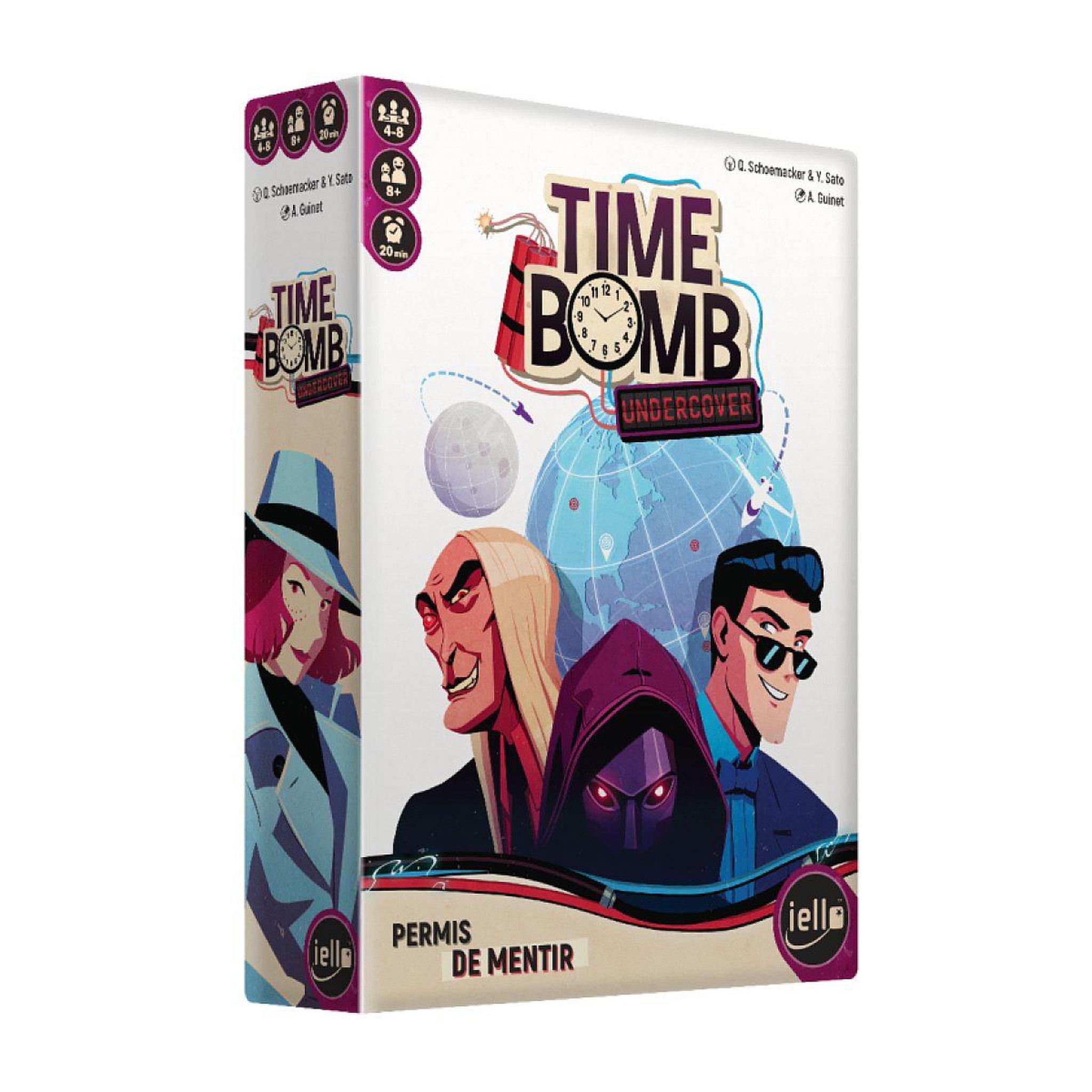 Iello Jeu timebomb : undercover