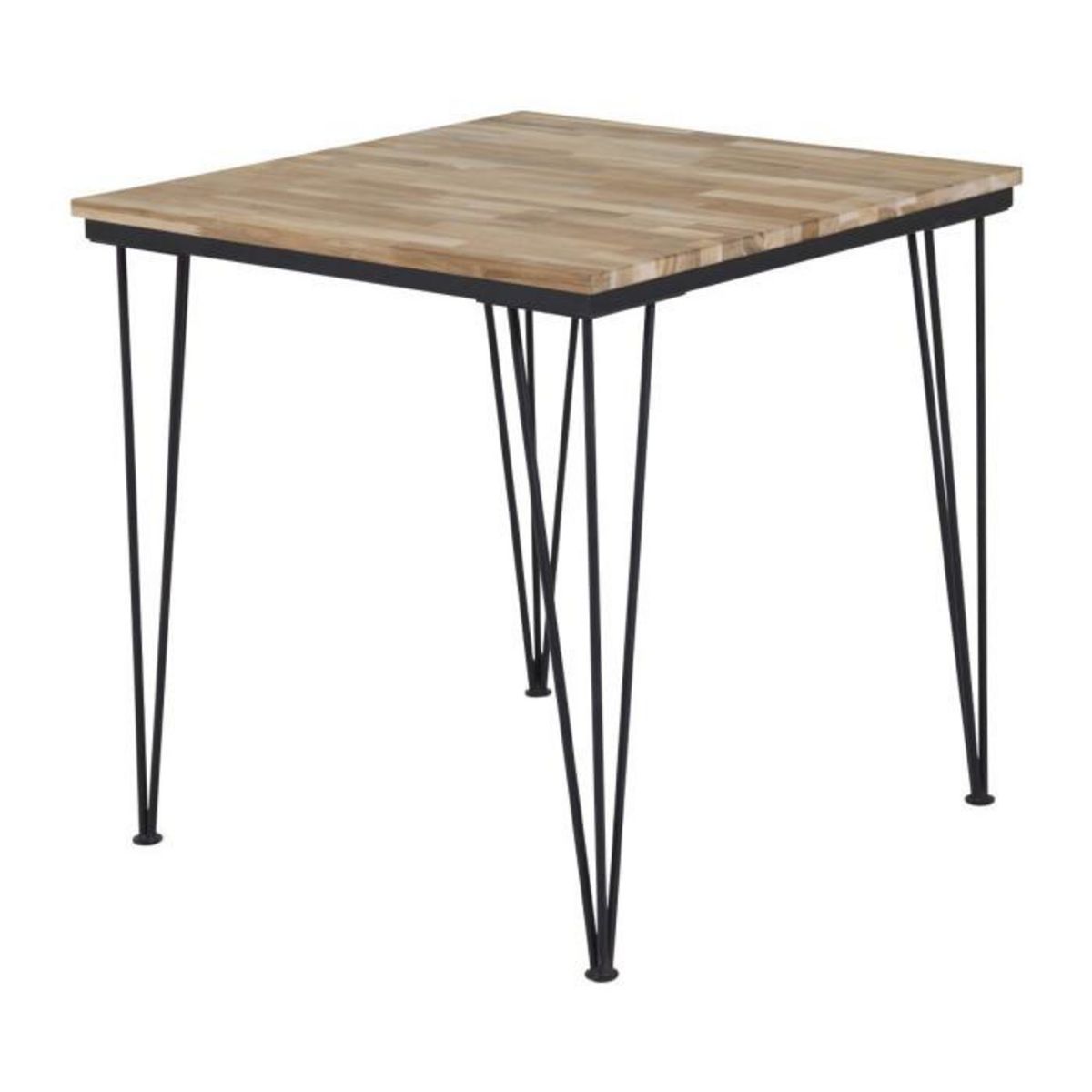 Paris Prix Table à Manger Design  Bali  80cm Naturel