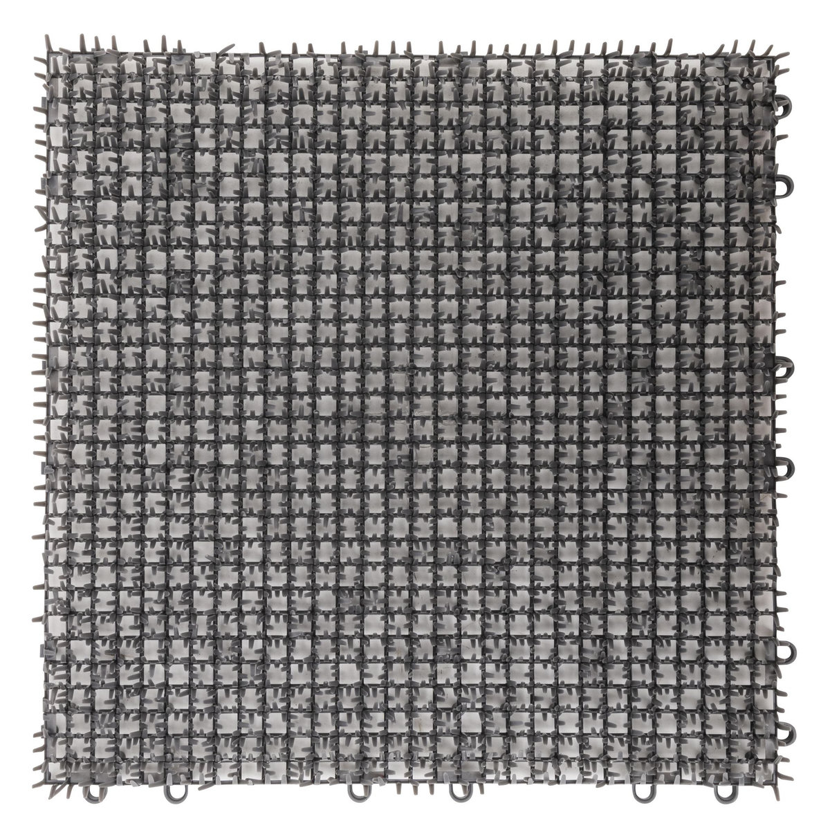  Dalle grise gazon synthétique 30 x 30 cm  lot de 6