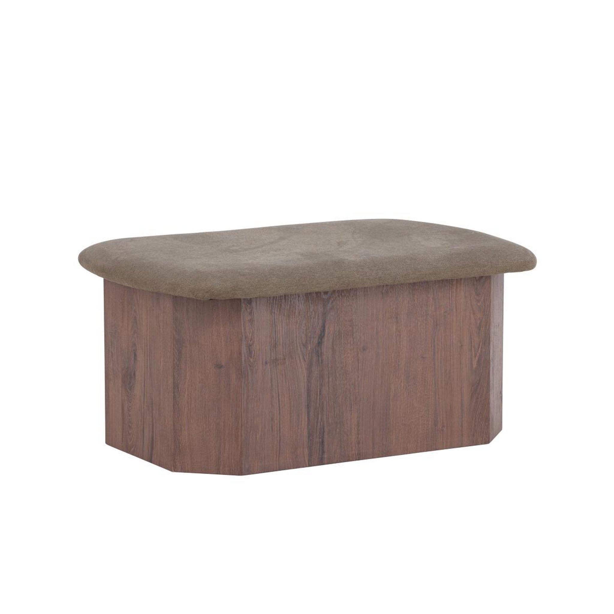Paris Prix Pouf design  todd  88cm marron