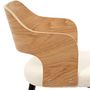 Voir la diapositive 6 : Paris Prix Lot de 2 Fauteuils Scandinaves  Loki  76cm Blanc