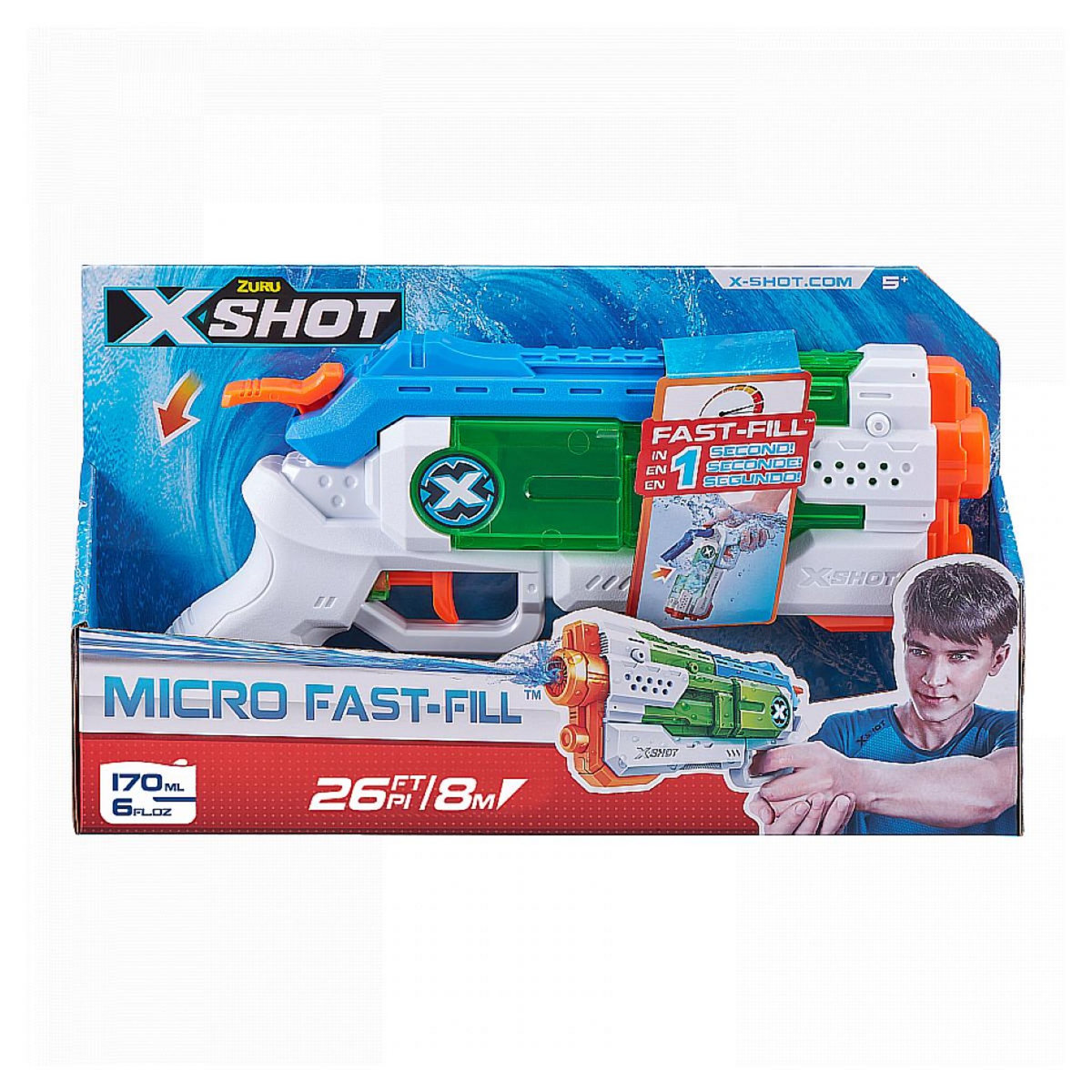 ZURU Pistolet a Eau XSHOT Fast Fil
