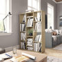 Voir la diapositive 3 : VIDAXL Separateur de piece/Bibliotheque Chene sonoma 100x24x140 cm