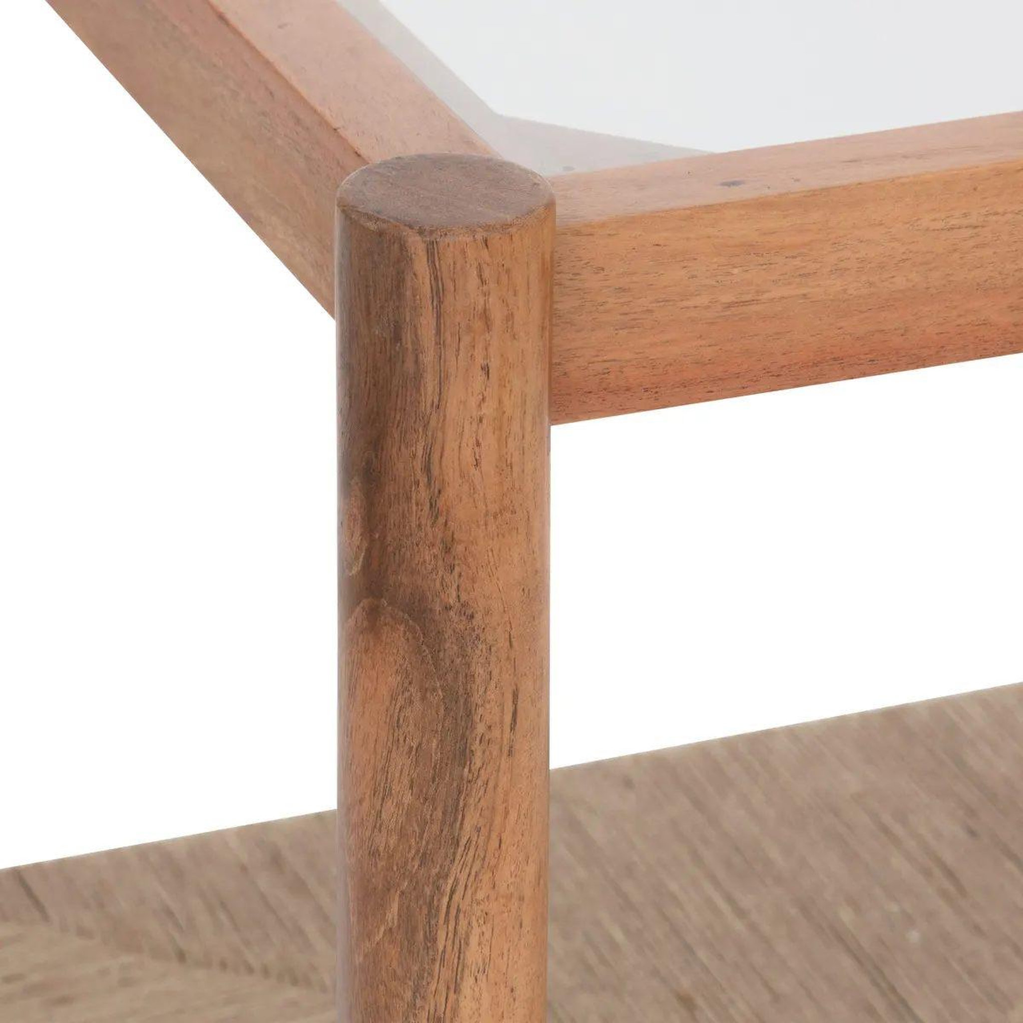 Voir la diapositive 2 : ATMOSPHERA Table d'appoint en bois  apala  55cm marron