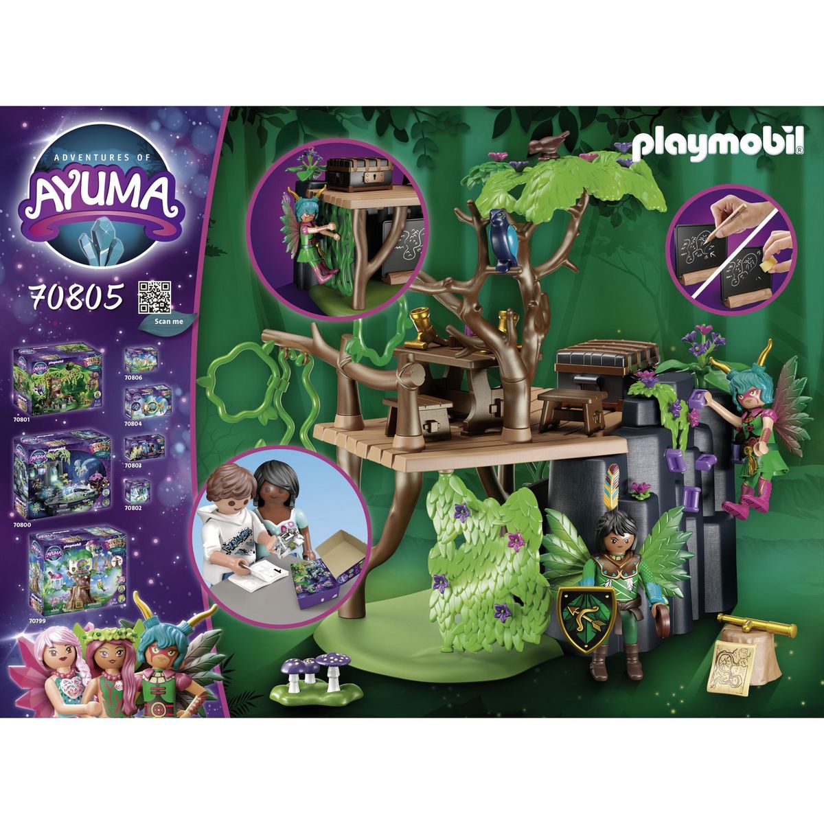 PLAYMOBIL 70805 AYUMA - Camp d'entraînement des fées