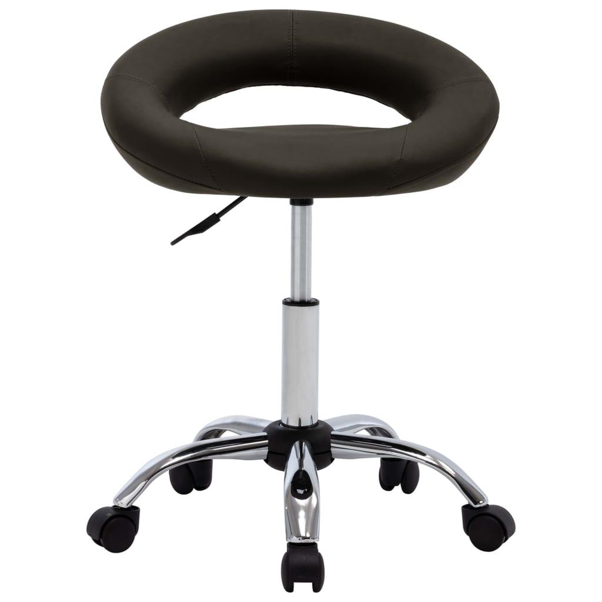 Voir la diapositive 2 : VIDAXL Chaise de travail roulante Marron Similicuir