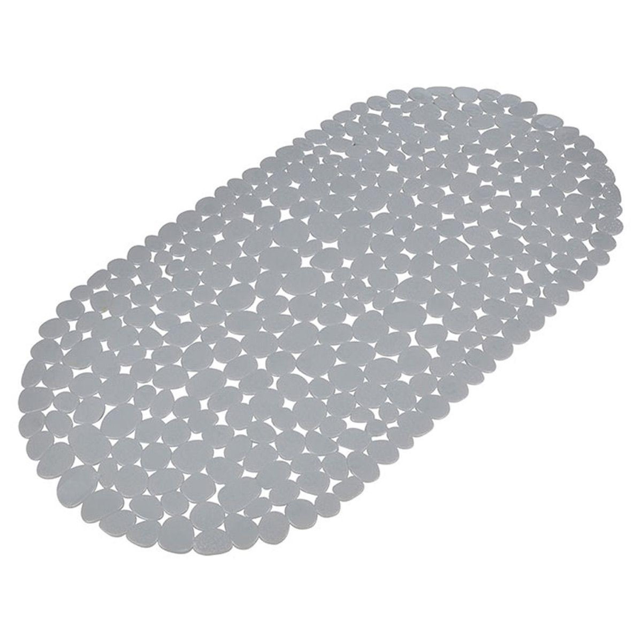 Douceur d'Intérieur Fond de bain galets  vitamine ii  36x69cm gris clair