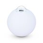 SWEEEK Boule LED – Sphère décorative lumineuse, blanc chaud, commande à distance