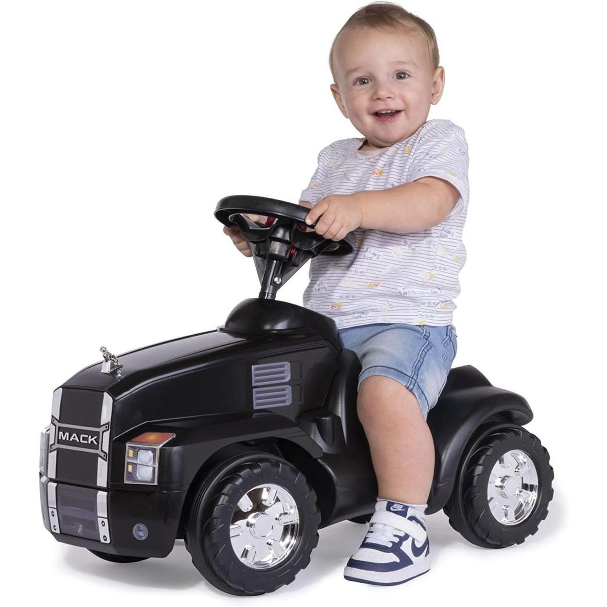 Voir la diapositive 2 : ROLLY TOYS Rolly Minitruck Mack noir