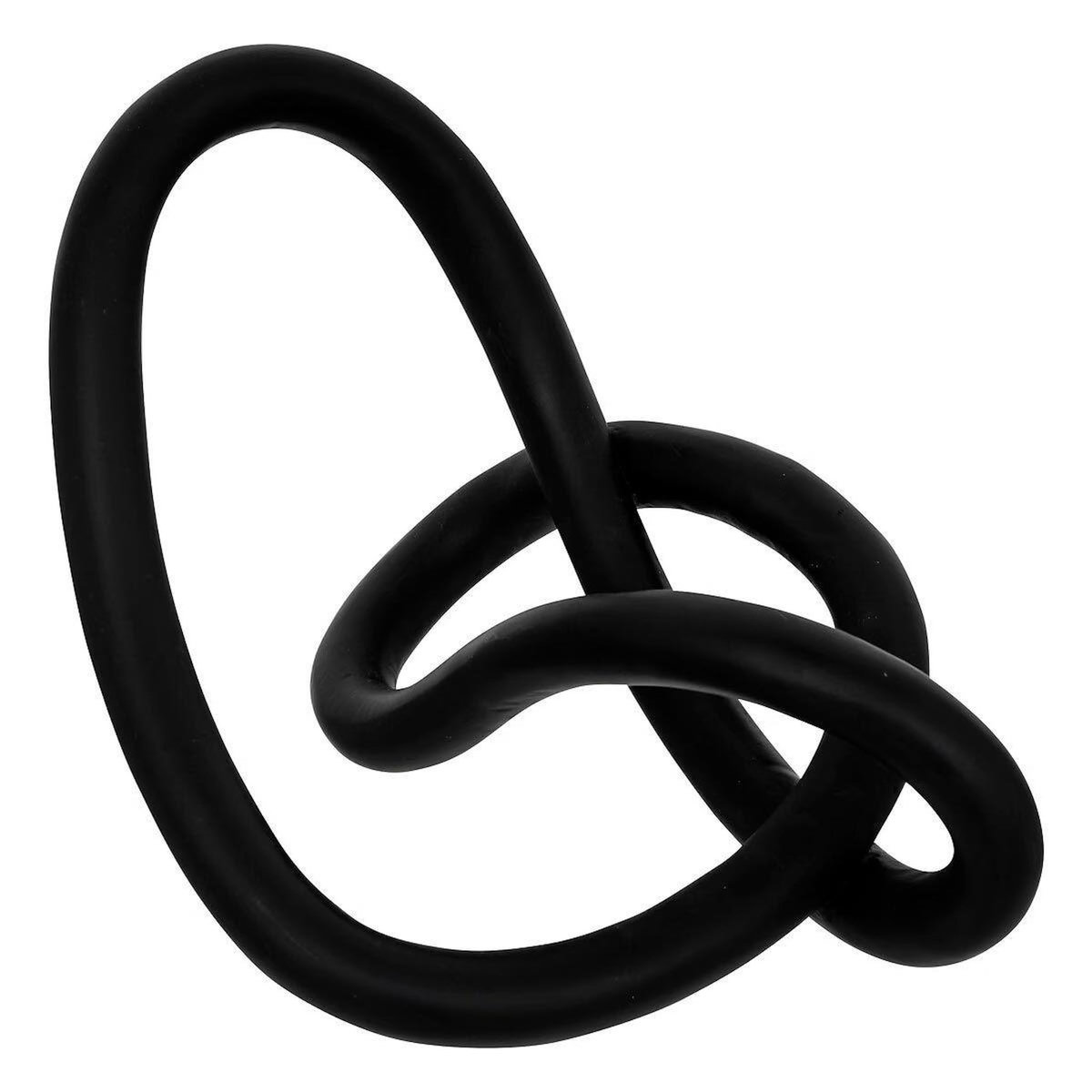 ATMOSPHERA Sculpture Déco Abstraite  Keyla  25cm Noir