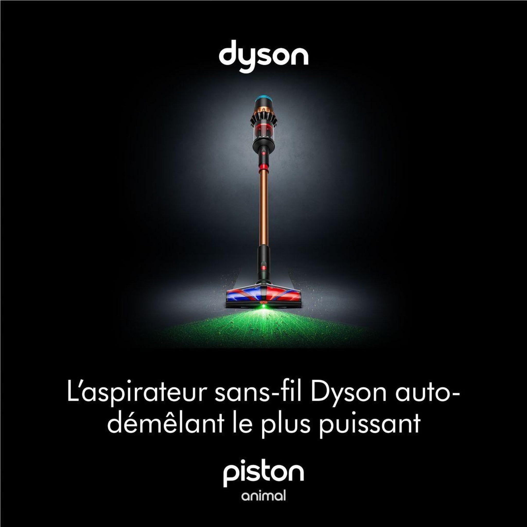 Voir la diapositive 3 : Dyson Aspirateur balai v16 piston animal