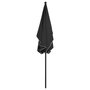 Voir la diapositive 4 : VIDAXL Parasol de jardin avec mat 210x140 cm Anthracite