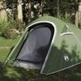 Voir la diapositive 1 : VIDAXL Tente de camping tunnel 3 personnes vert impermeable