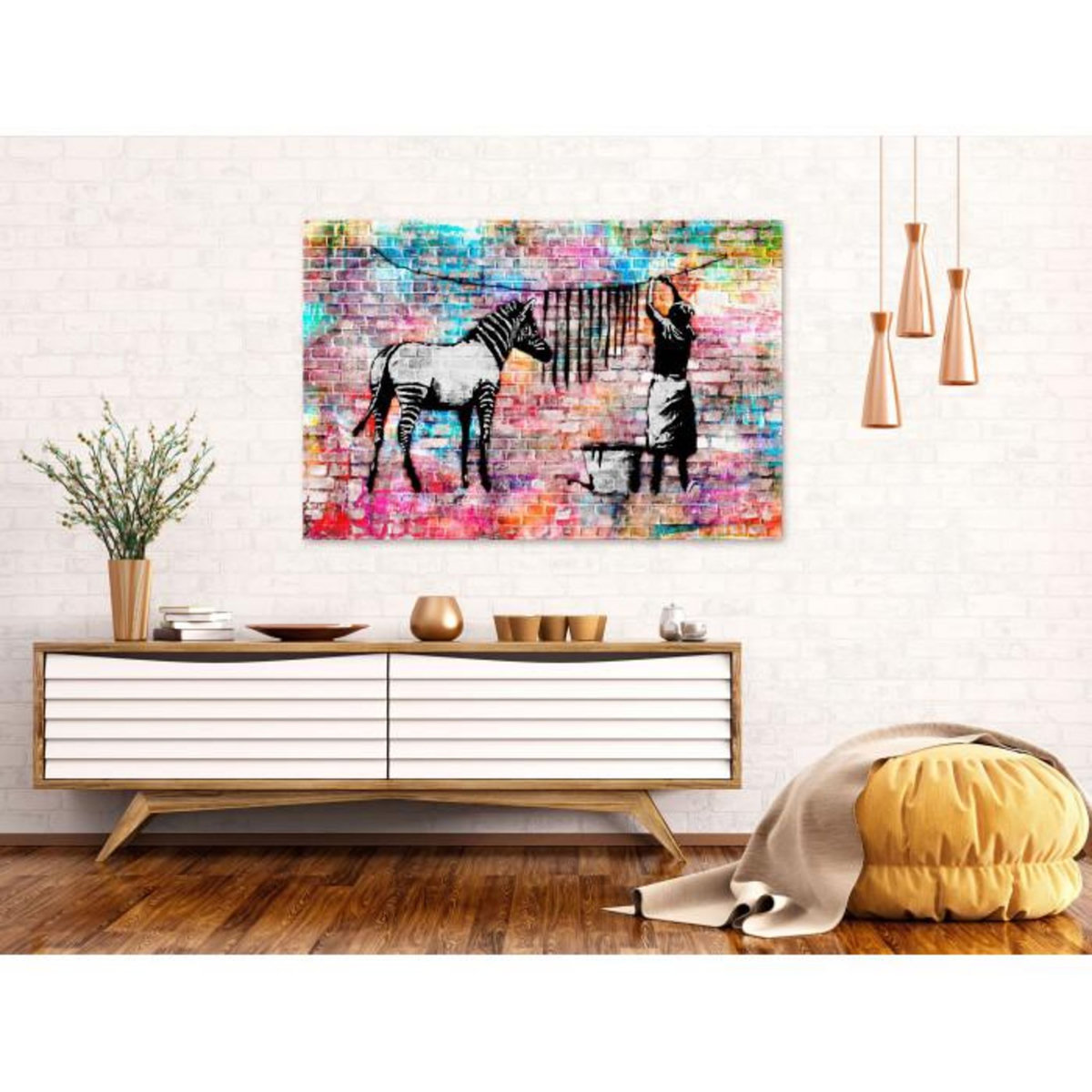 Paris Prix Tableau Imprimé  Colourful Washing Wide