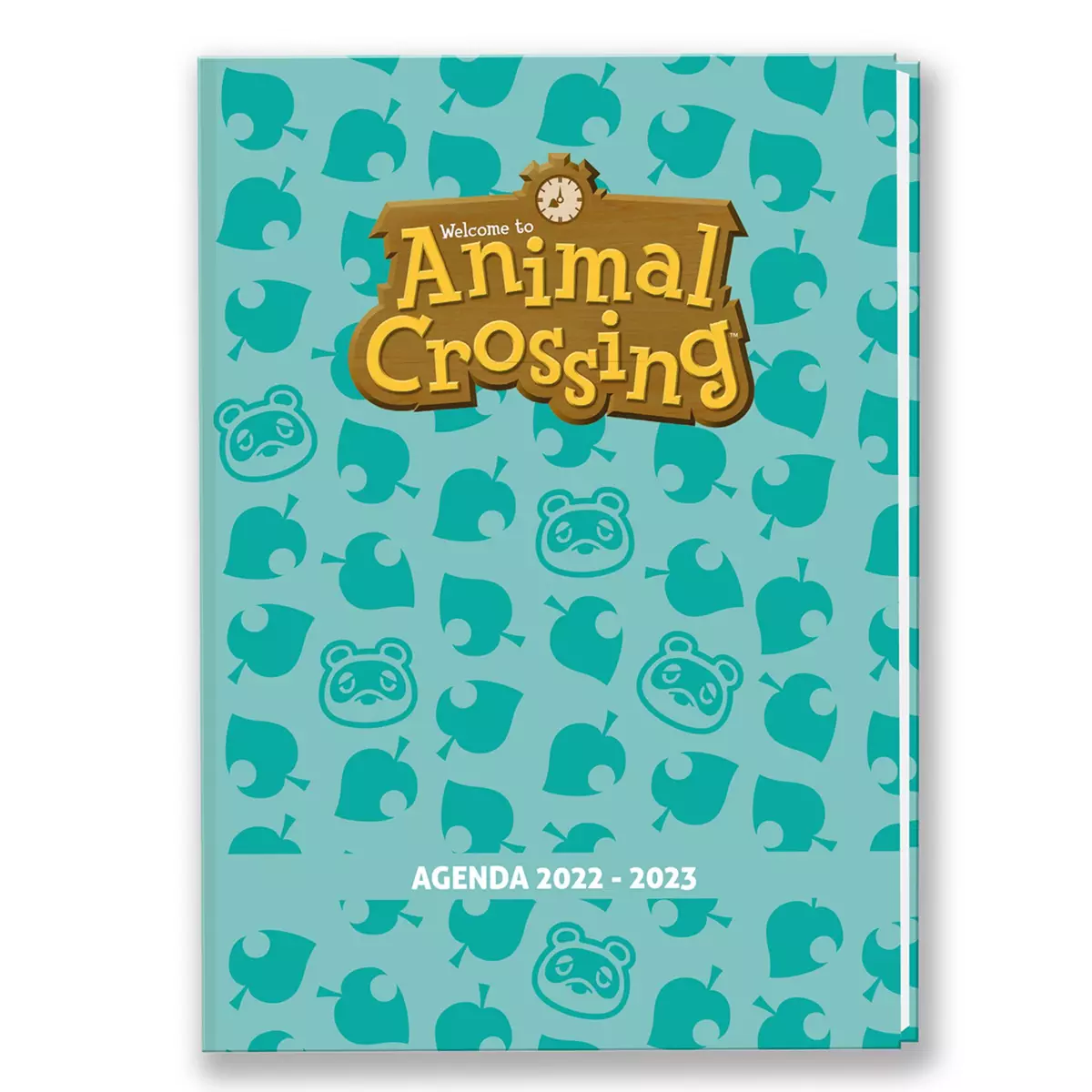 NINTENDO Agenda scolaire journalier 12x17cm Animal Crossing 2022-2023