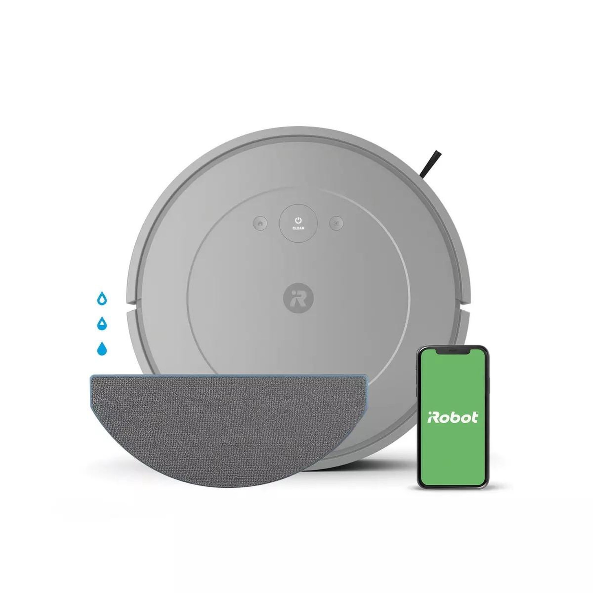 Voir la diapositive 1 : IROBOT Aspirateur/laveur robot connecté - Y011640