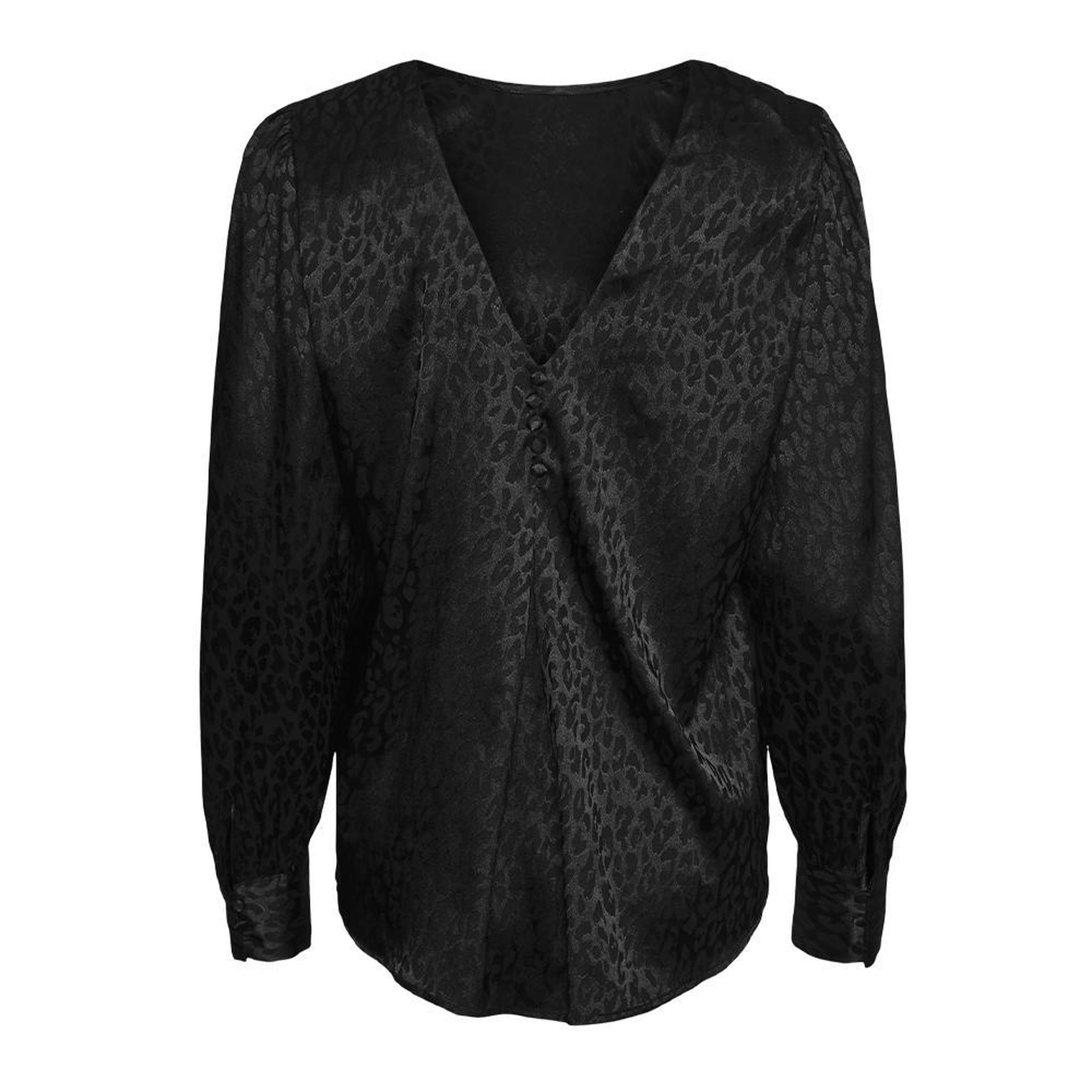Voir la diapositive 2 : Vero Moda Blouse Noire Femme Vero Moda Elotta