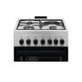 Voir la diapositive 3 : ELECTROLUX Cuisinière mixte 57l 4 feux inox - LKM520011X