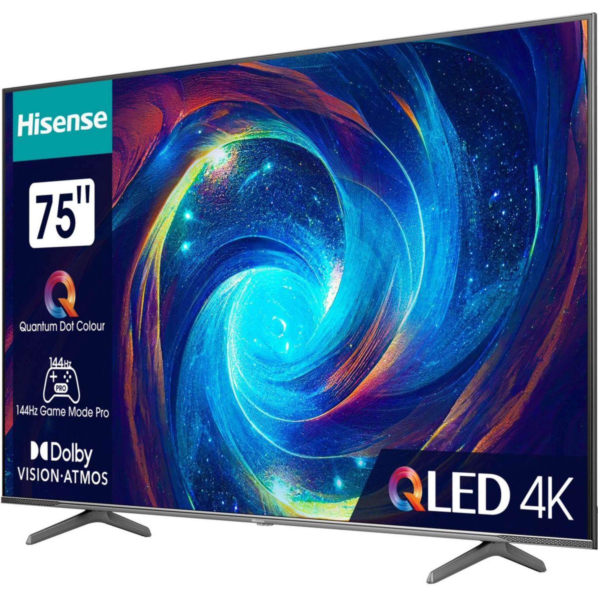 Voir la diapositive 4 : Hisense TV QLED 75E7KQ PRO