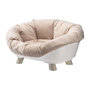 Voir la diapositive 1 : Ferplast Corbeille - FERPLAST - SOFA THRONE 4 - Avec coussin - Blanc
