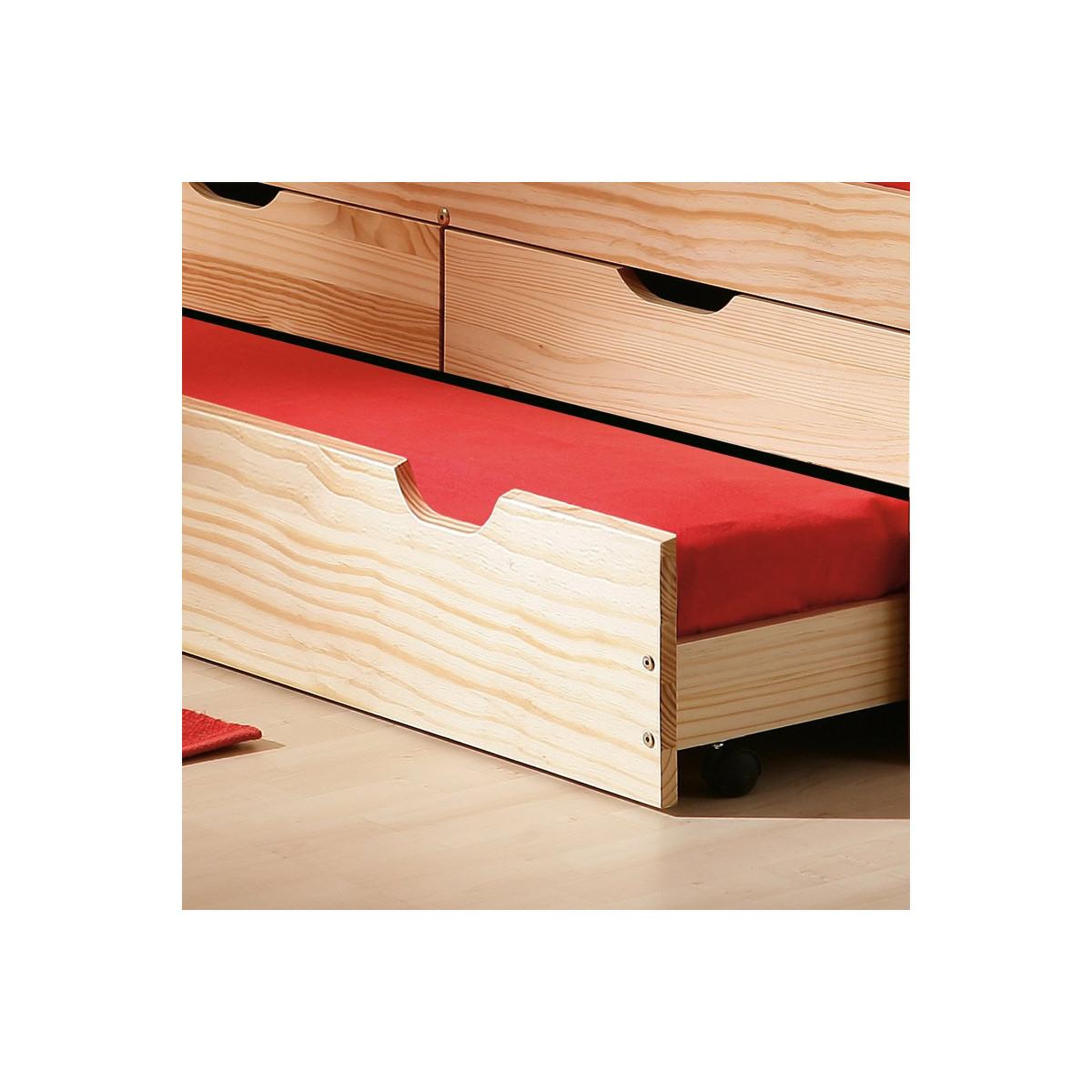 Voir la diapositive 4 : INTERLINK Lit gigogne MARINELLA 90x200