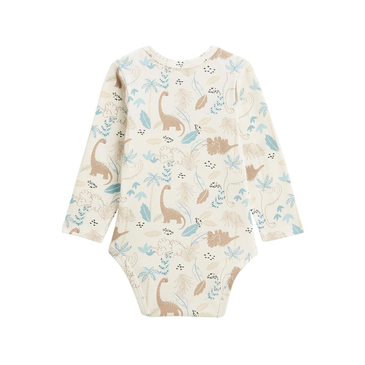 Petit Béguin Lot de 3 bodies bébé manches longues Cracotte