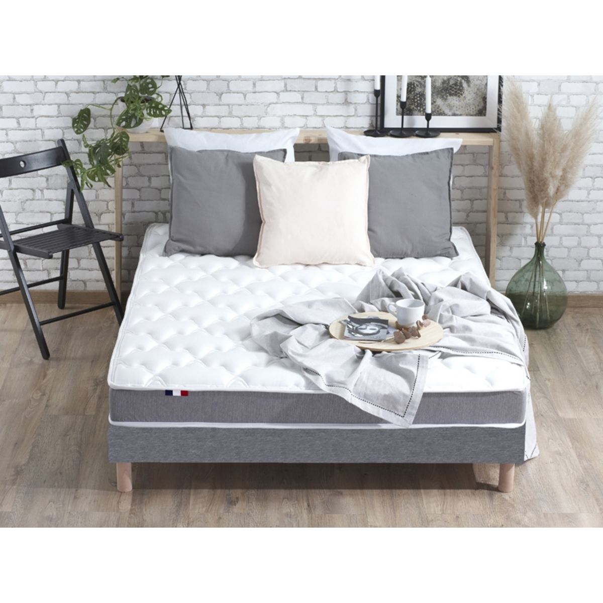  Matelas mousse accueil mémoire de forme 160x200 cm - ELISA