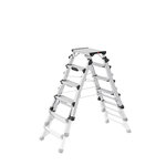 HAILO Escabeau double accès professionnel télescopique 2x6 marches HAILO D100