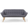 Voir la diapositive 2 : Paris Prix Canapé Scandinave 3 Places  Laos  173cm Gris