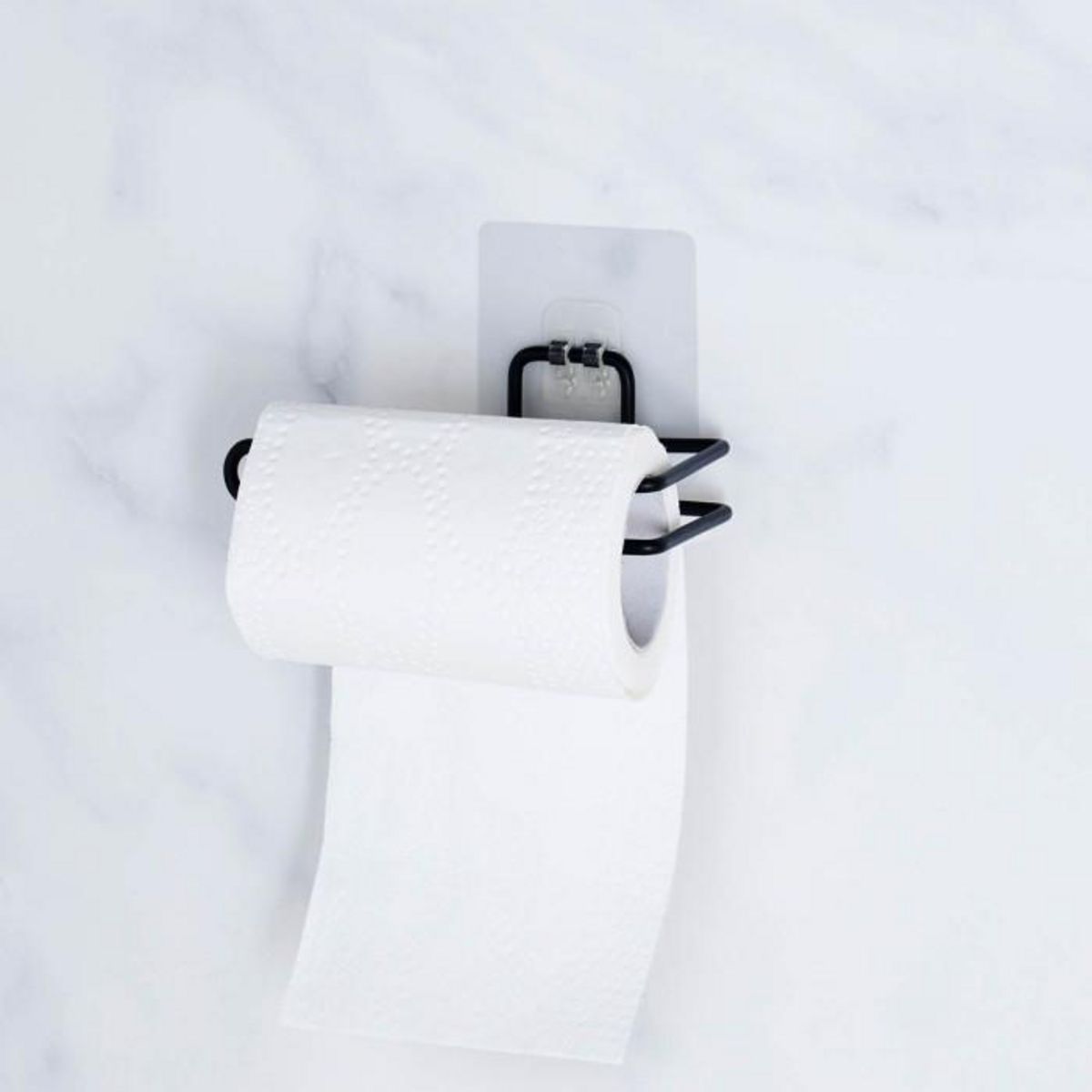 Paris Prix Dérouleur Papier WC  Filaire Premium  13cm Noir