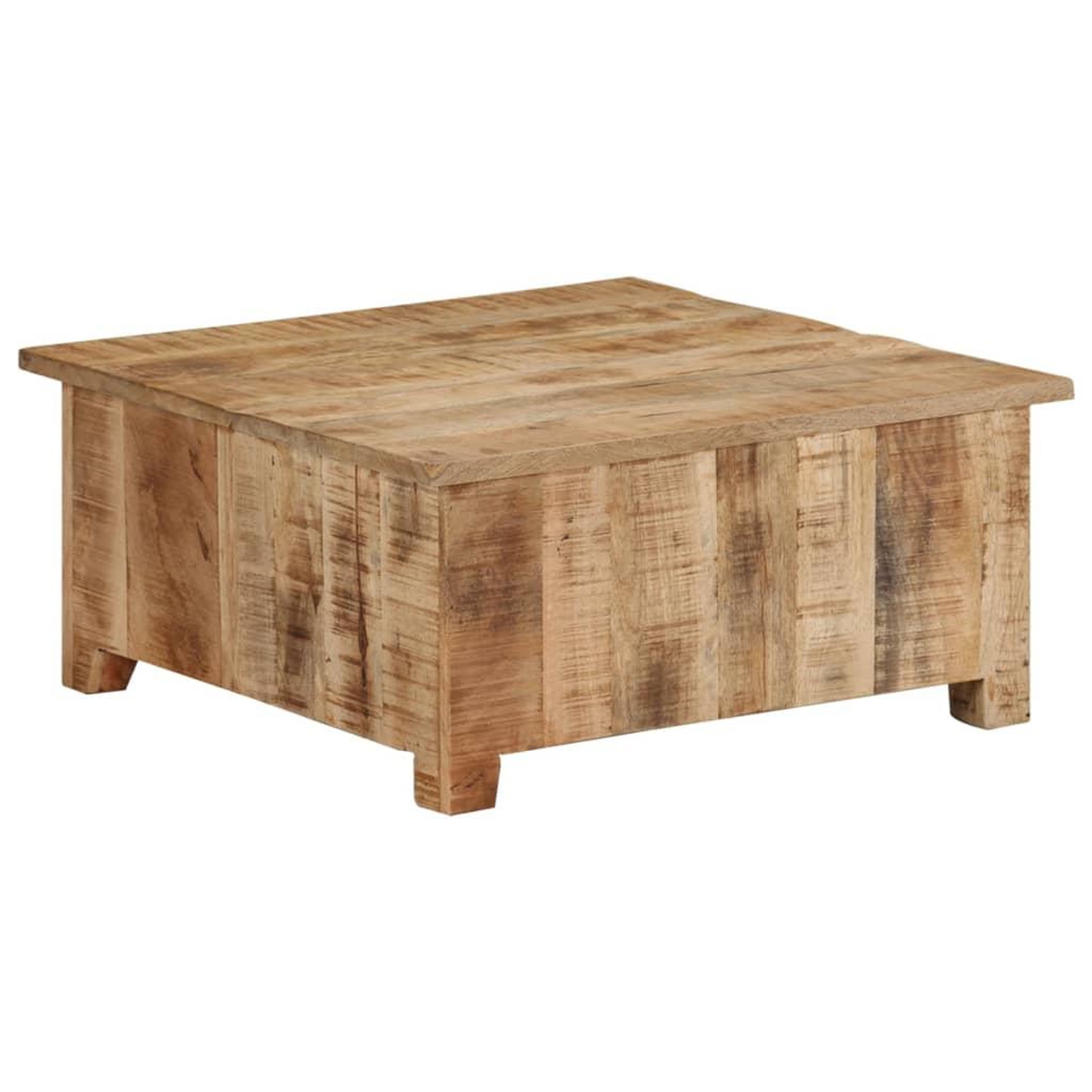 Voir la diapositive 5 : VIDAXL Table basse 67x67x30 cm Bois de manguier massif