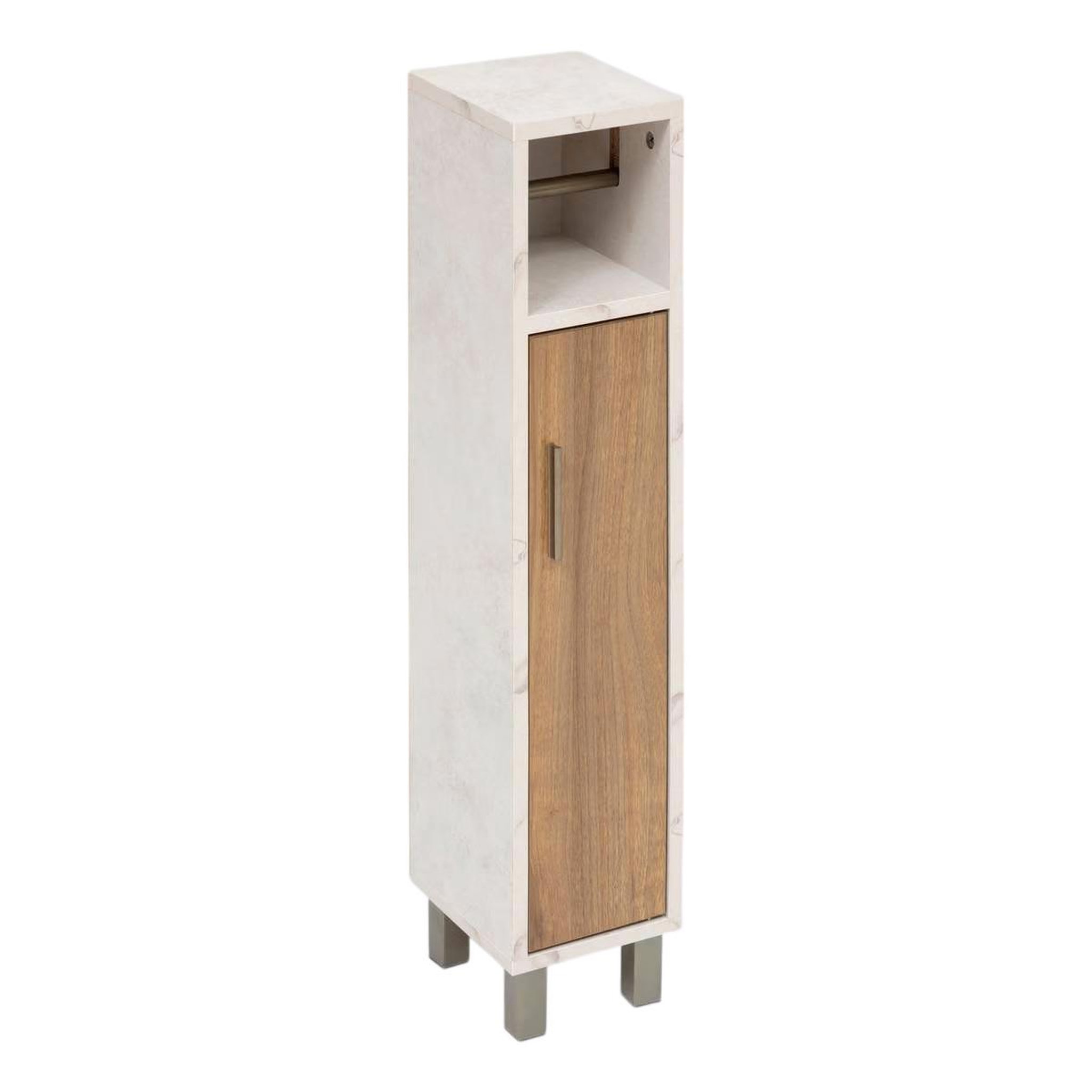 FIVE Dérouleur papier wc & rangement  côme  86cm beige