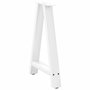 Voir la diapositive 4 : VIDAXL Pieds de table basse forme de A 2 pcs blanc 50x(72-73) cm acier