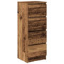 Voir la diapositive 2 : VIDAXL Buffet vieux bois 37,5x35x99 cm bois d'ingenierie