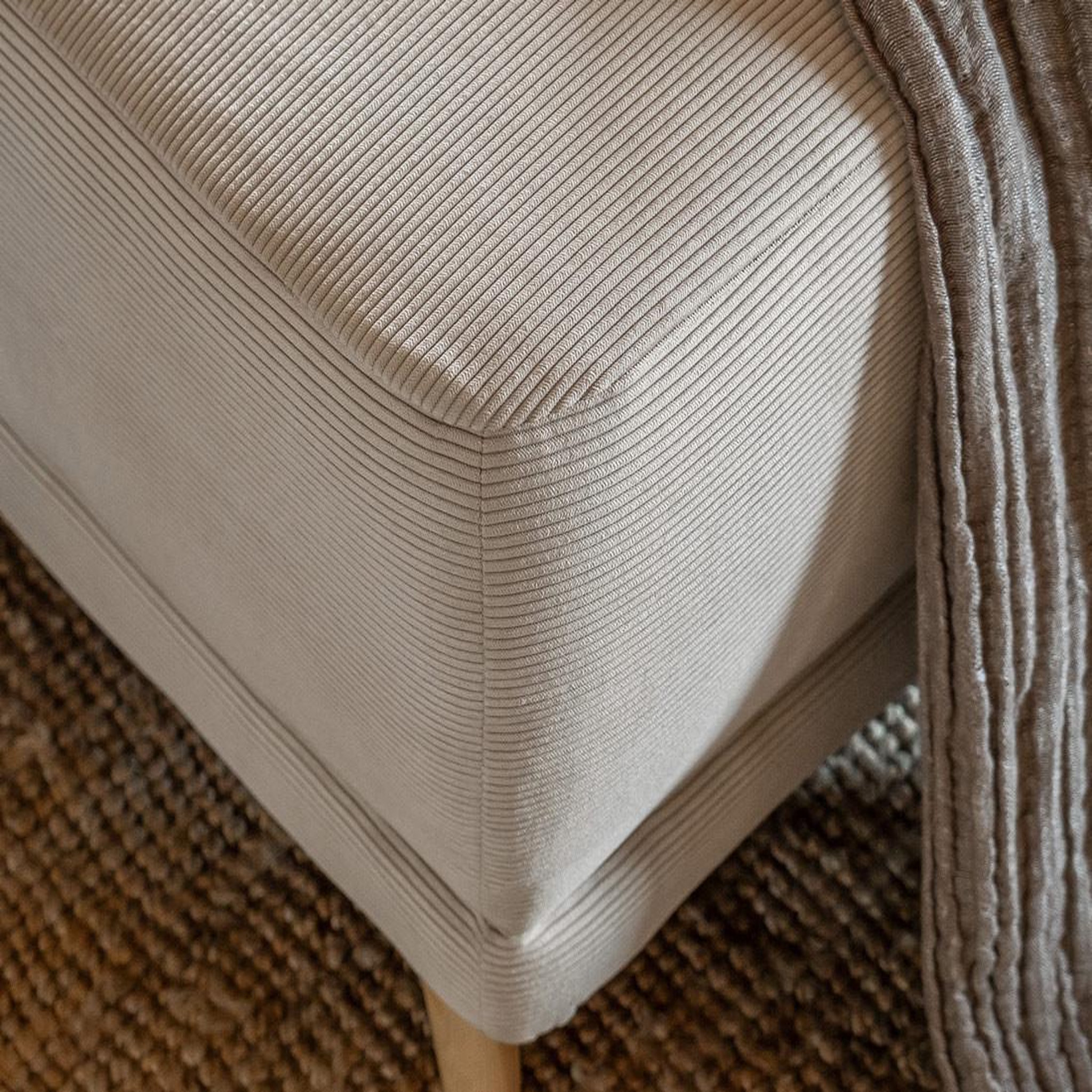 Voir la diapositive 5 : BEST MOBILIER Lena - canapé d'angle réversible 4 places - convertible avec coffre - en velours côtelé