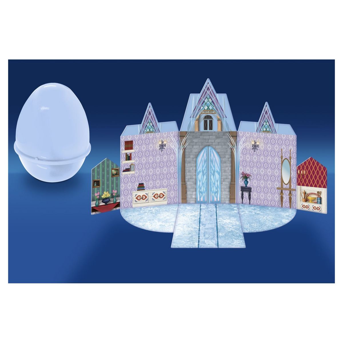 HASBRO Oeuf de Pâques géant avec 5 surprises - La Reine des Neiges