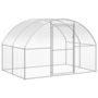 Voir la diapositive 4 : VIDAXL Poulailler d'exterieur 3x20x2 m Acier galvanise