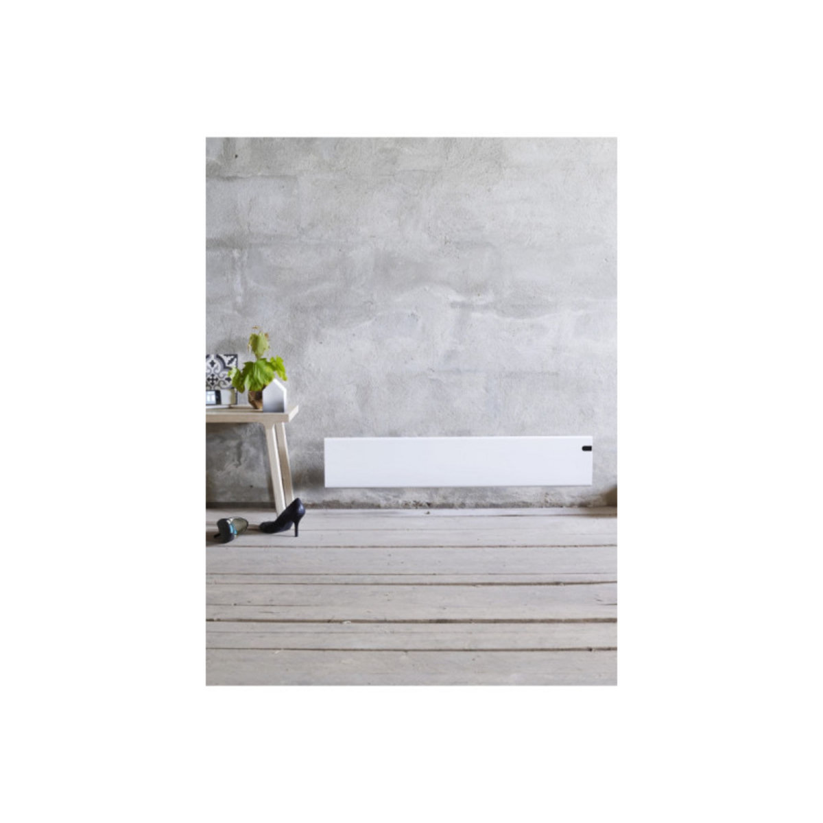  Radiateur électrique ADAX - Blanc - 600 W - 870x200x90mm - Neo Basic NL06 KDT