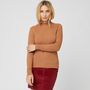 Voir la diapositive 1 : IN EXTENSO Pull col cheminée femme