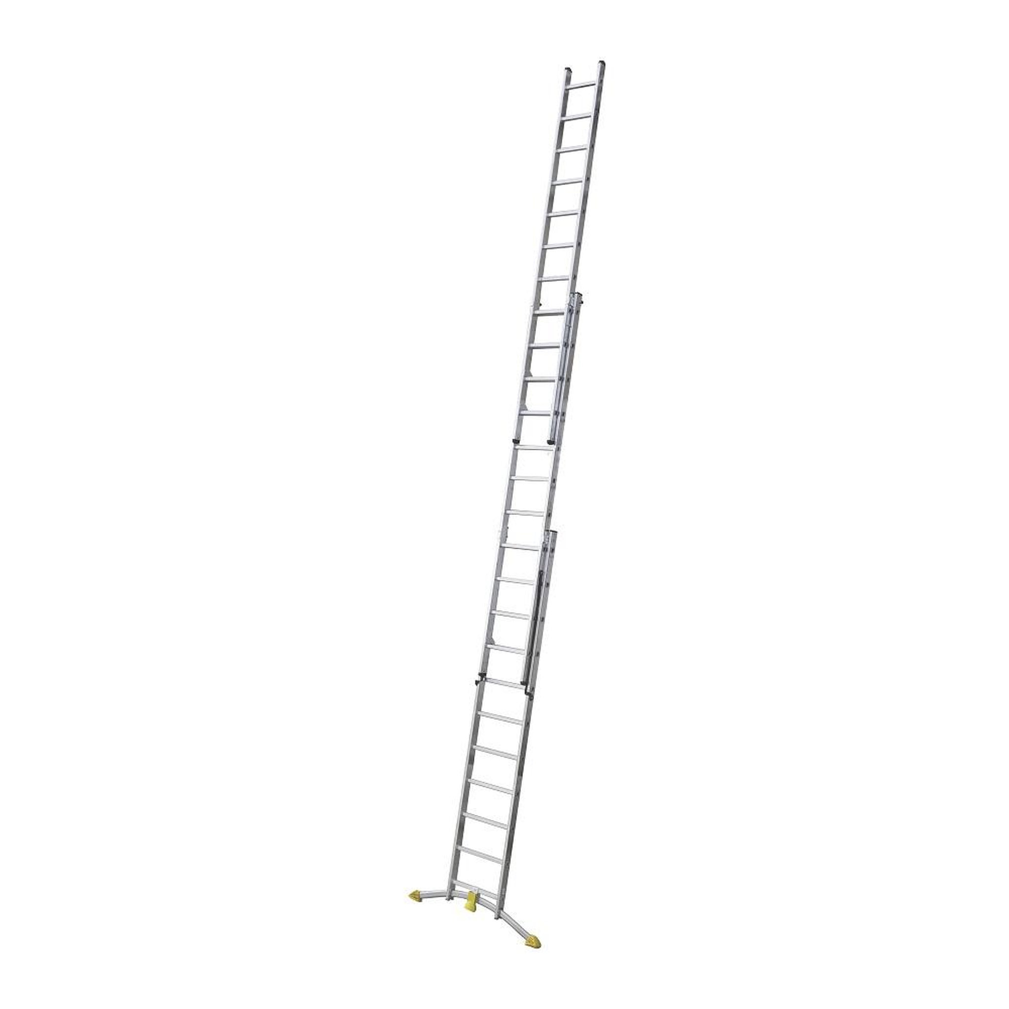 Voir la diapositive 3 : HAILO Echelle 3 plans 7m60 en aluminium - HOBBYLOT