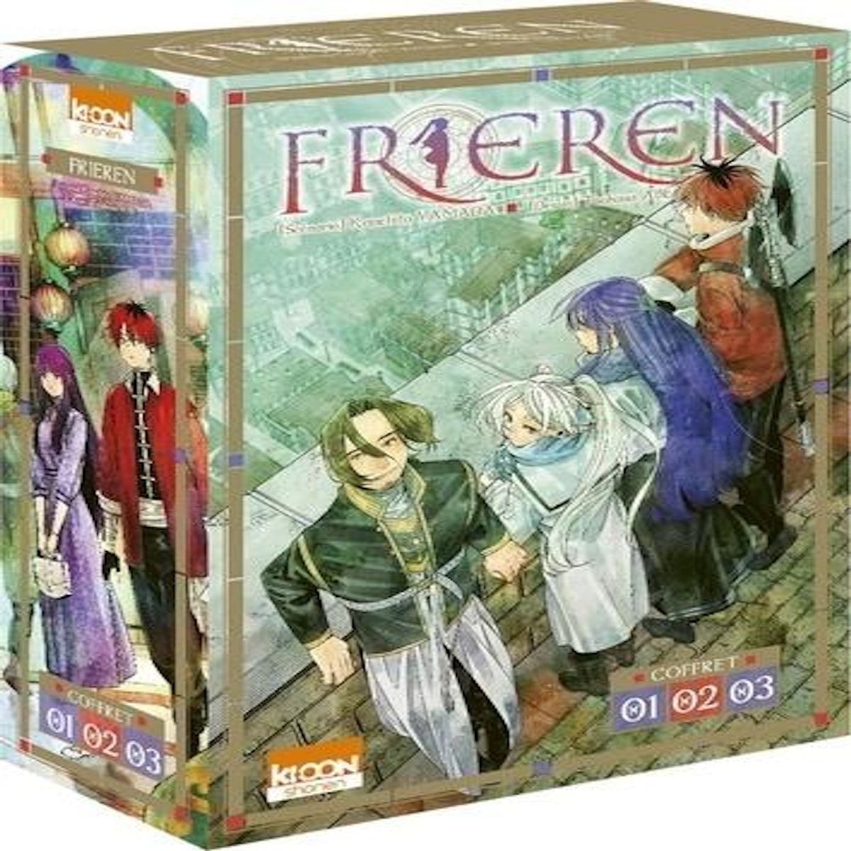 FRIEREN TOMES 1 A 3 : COFFRET EN 3 VOLUMES, Yamada Kanehito