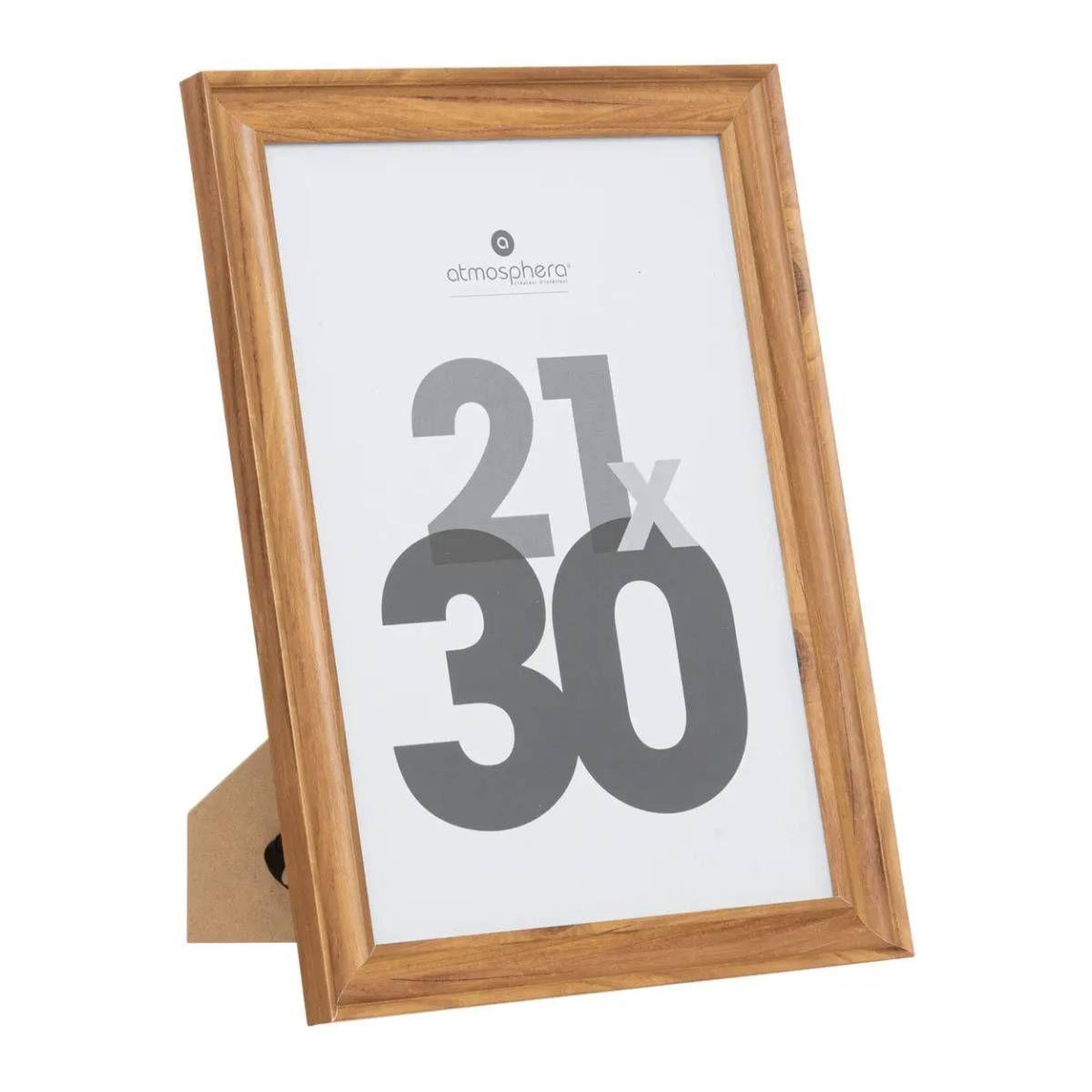 ATMOSPHERA Cadre photo en bois  mae  21x30cm marron