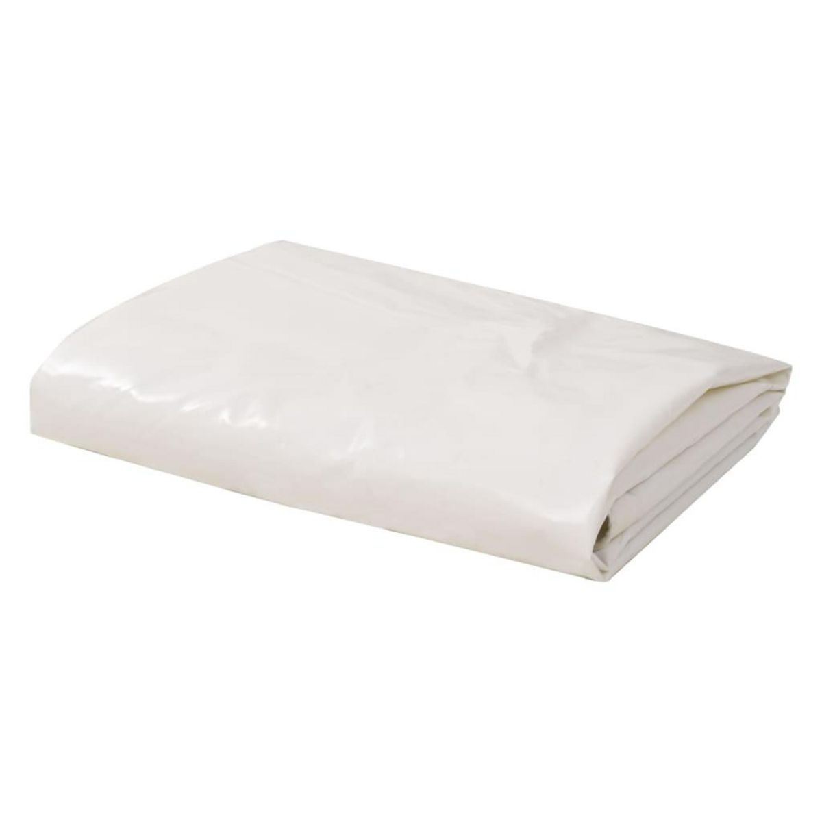 VIDAXL Bache 650 g / m^2 6 x 8 m Blanc