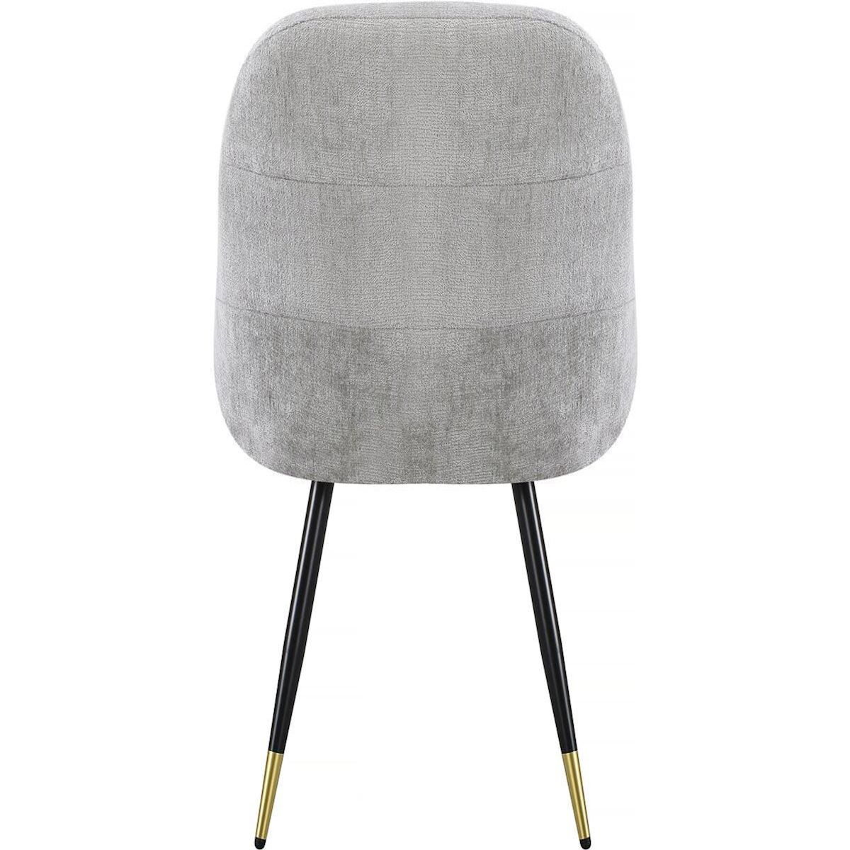 Habitat et Jardin Lot de 2 chaises en tissu  Harmony  - 54 x 57 x 90 cm - Beige