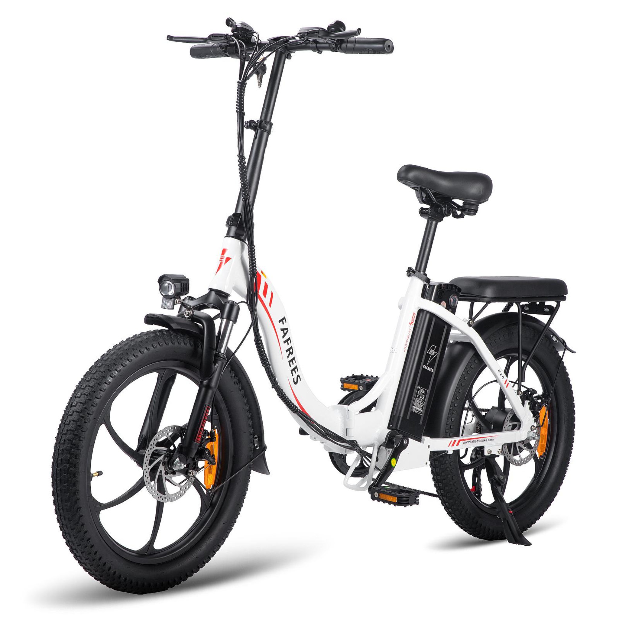 Voir la diapositive 4 : FAFREES Vélo électrique pliable fafrees f20