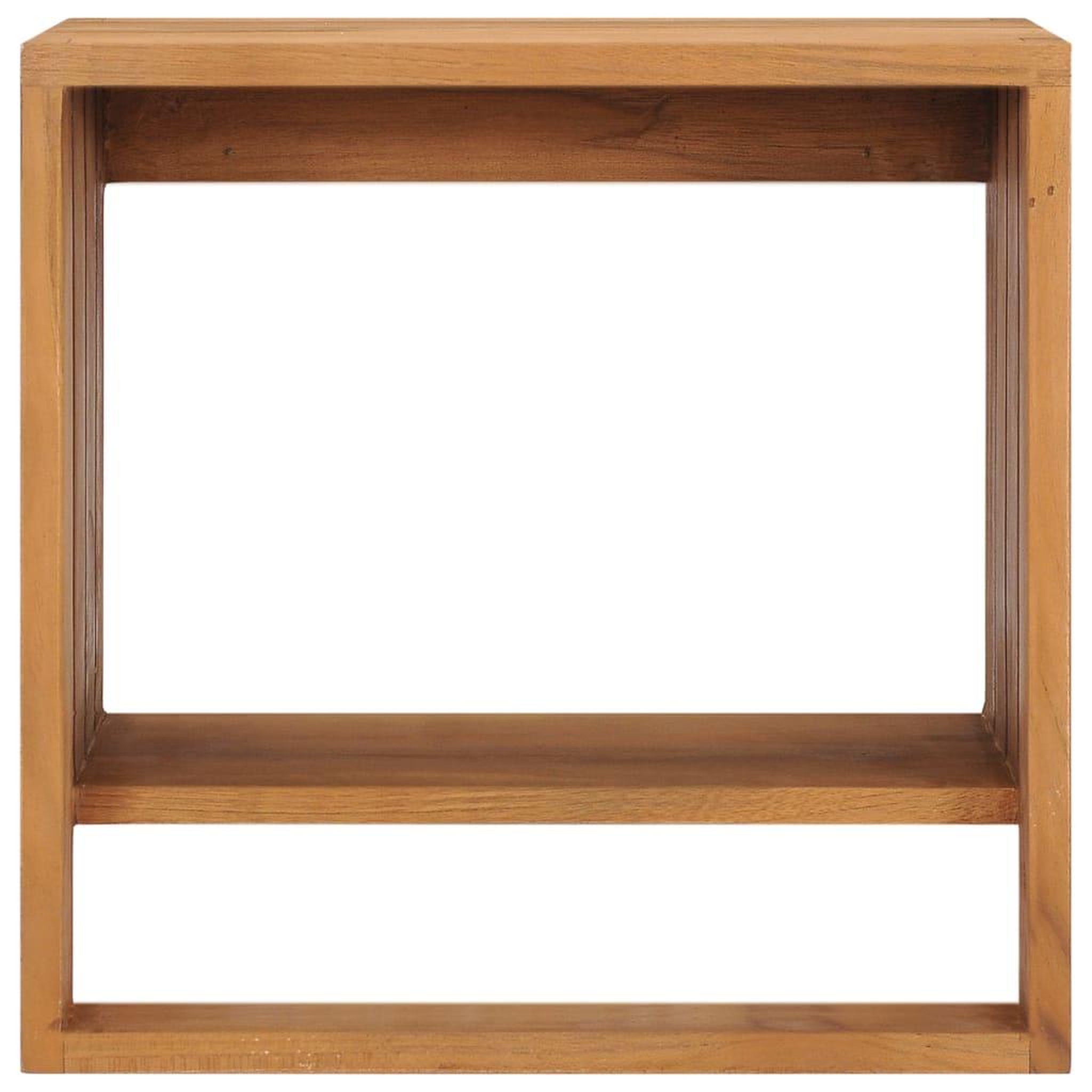 Voir la diapositive 2 : VIDAXL Porte-serviette mural 35x20x35 cm bois de teck solide