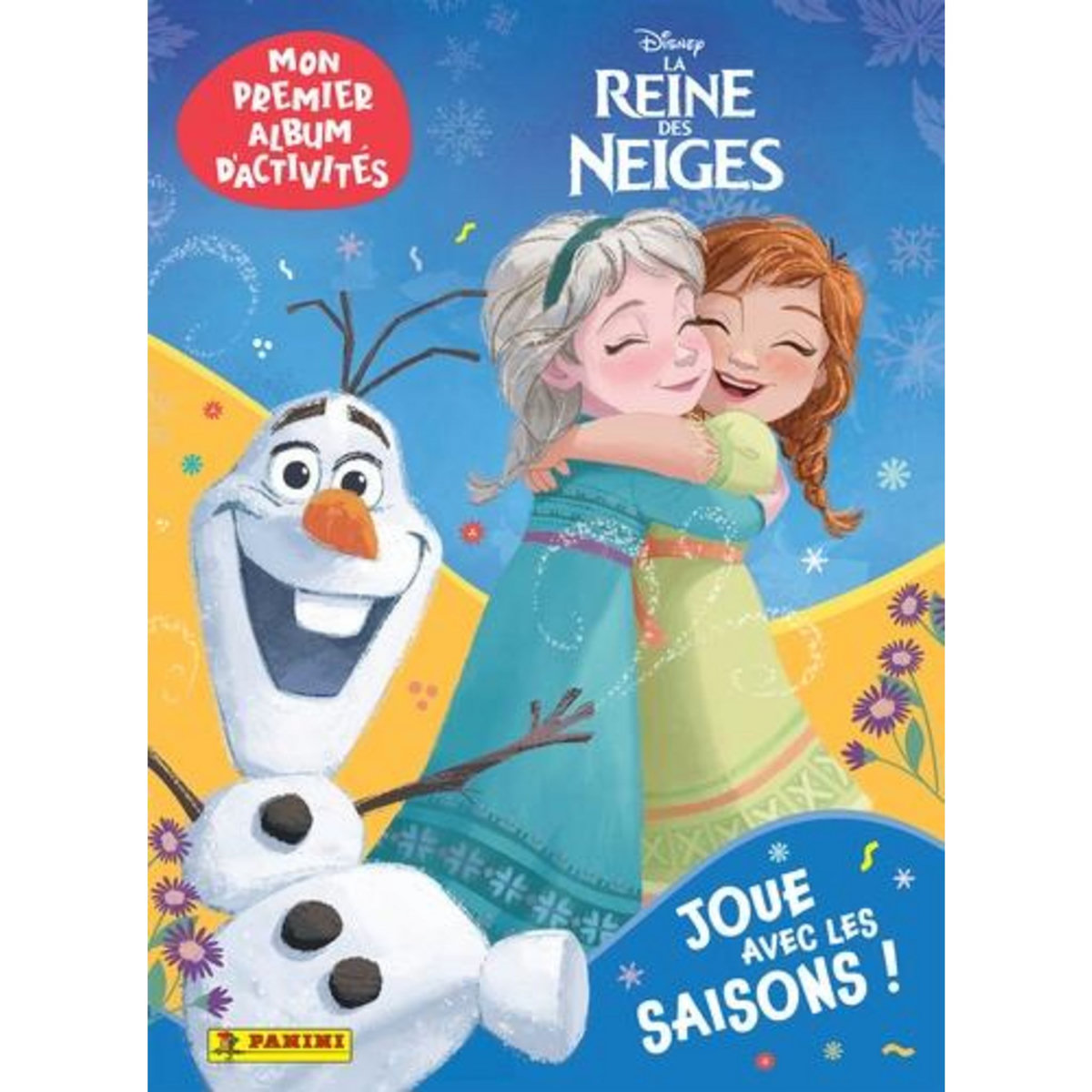 MON PREMIER ALBUM PANINI LA REINE DES NEIGES. L'ALBUM + 60 STICKERS, Panini