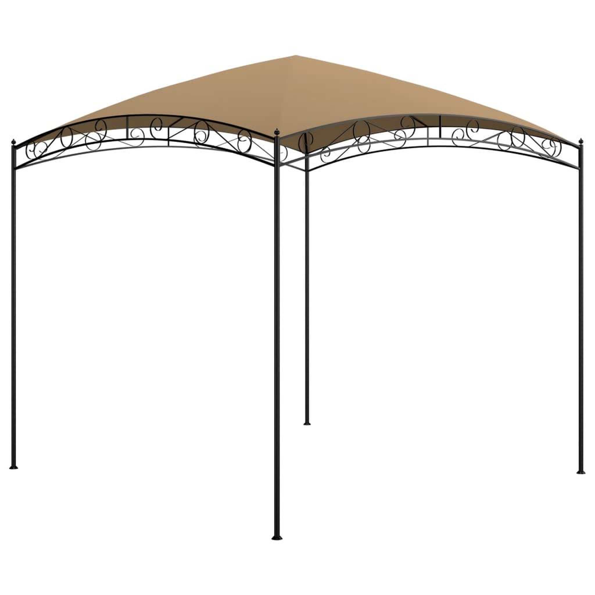 Voir la diapositive 1 : VIDAXL Belvedere 3x3x2,65 m Taupe 180 g/m^2