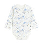 Voir la diapositive 2 : Petit Béguin Lot de 2 bodies bébé manches longues ouverture croisée Luna